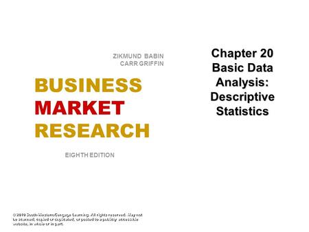 BUSINESS MARKET RESEARCH