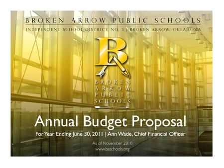 Month/Date 2010-11 Budget Calendar Activity Responsibility Beginning January 2010 Prepare Budget Calendar and Budget Plan for review. CFO, Superintendent.