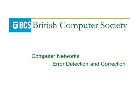 British Computer Society