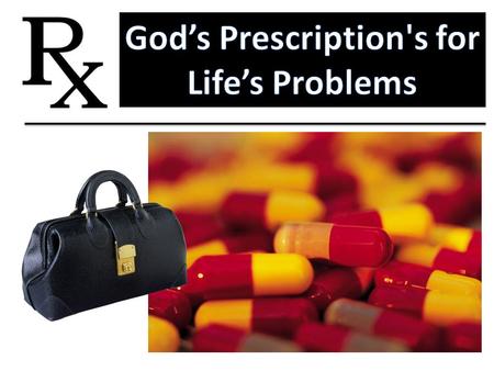 God’s Prescription for Busyness What is the prescription for busyness? He makes me lie down in green pastures, he leads me beside quiet waters  Psalm.