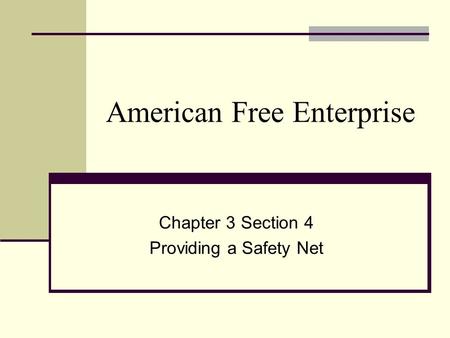 American Free Enterprise