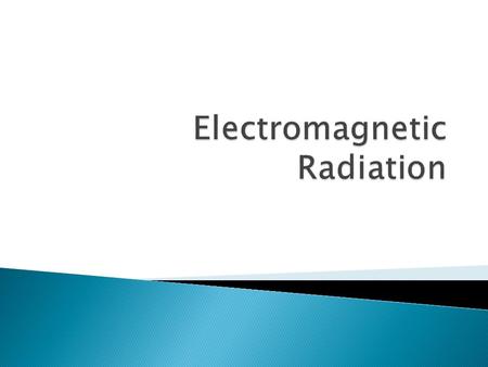 C = 3.0 x 10 8 m/s 2  Electric and magnetic fields are very closely linked together. This relationship was first recognized by Michael Faraday (1791-1867)