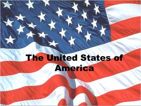 The United States of America Among big rivers are the Colorado and the Missouri.