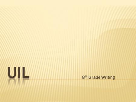 8 th Grade Writing. 8 th Grade  American Forces Abroad:  In recent years, American military forces have served in trouble spots on several continents.