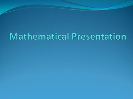 Outcome: The student by the end of the lecture will be acquainted with The different measures of central tendency and when to use each and how they are.