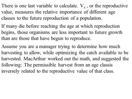 There is one last variable to calculate