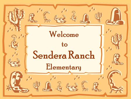 Welcome to Sendera Ranch Elementary. I am the future! iLearn iRead iSolve iCreate iAchieve SRE 2011-2012 School Year.