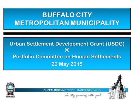 BUFFALO CITY METROPOLITAN MUNICIPALITY