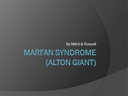 By Mitch & Russell. How Does a person inherit it? Is it dominant or recessive?  This disease can be passed down from parent to child. It is autosomal.