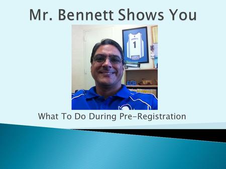 What To Do During Pre-Registration.  During pre-registration you will receive your ◦ Schedule of Classes ◦ Locker Number and Combination ◦ Aeries Account.