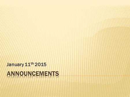 January 11 th 2015. Wednesday:5:00–7:00a.m (Feast of Circumcision) Friday : 10:30a.m – 1:00p.m (Epiphany Paramon) Saturday : No Liturgy (Epiphany Paramon)