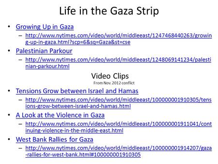 Life in the Gaza Strip Growing Up in Gaza –  g-up-in-gaza.html?scp=6&sq=Gaza&st=cse