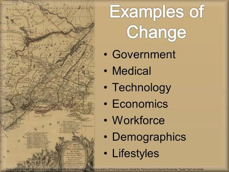 Government Medical Technology Economics Workforce Demographics Lifestyles Copyright © Notice: The materials are copyrighted © and trademarked ™ as the.