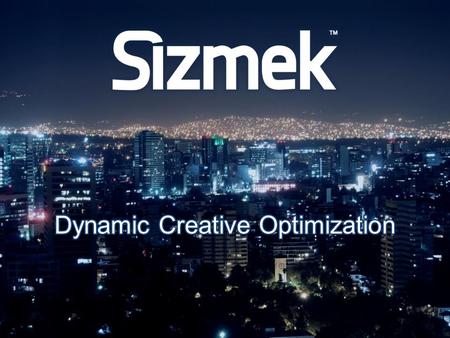 Dynamic Creative Optimization