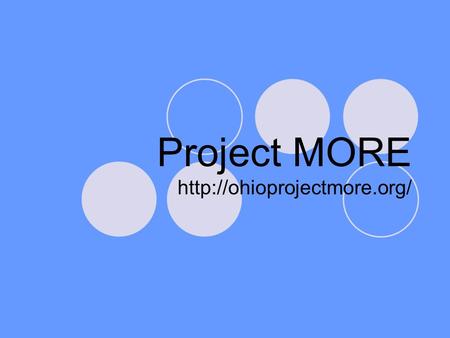 Project MORE  40 community members were contacted and about 20 responded to our invitation to this meeting!  Mrs. Schneider,