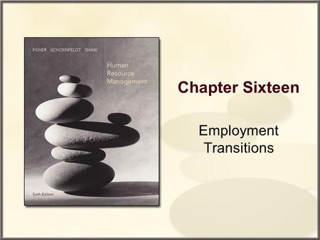 Chapter Sixteen Employment Transitions. Copyright © Houghton Mifflin Company. All rights reserved. 16–2 Chapter Outline Career Paths and Career Planning.