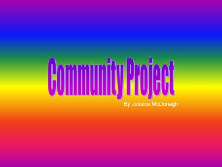 By Jessica McDonagh. What is my community project about? My community project is going to help someone create nail art on themselves and on their friends.