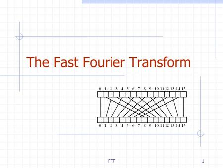 The Fast Fourier Transform