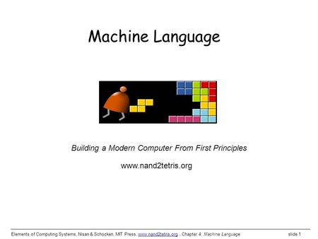 Building a Modern Computer From First Principles