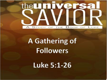 Read (Luke 5:1-26) Identify examples of faith, Identify examples of courage. Identify examples of obedience. Share examples of how you have experienced.