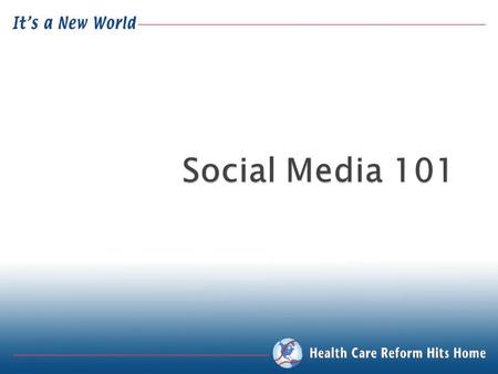  Social media doesn’t just give you information, it also interacts with you  Allows every person’s voice to be heard  Allows the user to decide which.