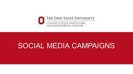 SOCIAL MEDIA CAMPAIGNS. 2 74% of U.S. adults use social media 60% are not looking for news and information. They just come across it. Pew Research COMMUNICATIONS.