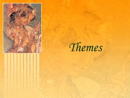 Themes. Jataka Stories The subjects of the paintings are mostly from the jataka-s, Buddhist mythological stories of the previous lives of the Master.