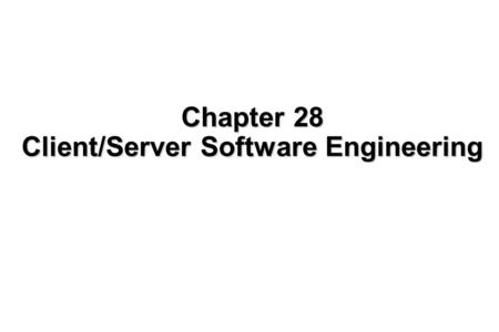 1 These courseware materials are to be used in conjunction with Software Engineering: A Practitioner’s Approach, 5/e and are provided with permission by.