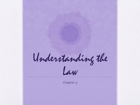 Understanding the Law Chapter 3. PL 94-142 3 years- 21 years old Free appropriate education Least restrictive environment.