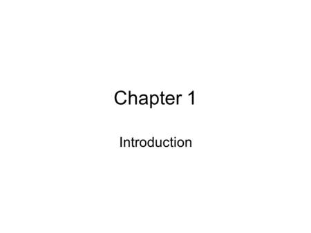 Chapter 1 Introduction. Objectives To explain the definition of computer architecture To discuss the history of computers To describe the von-neumann.