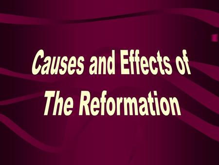 Was Martin Luther right to rebel against the Catholic Church and form a new religion? Essential Question: