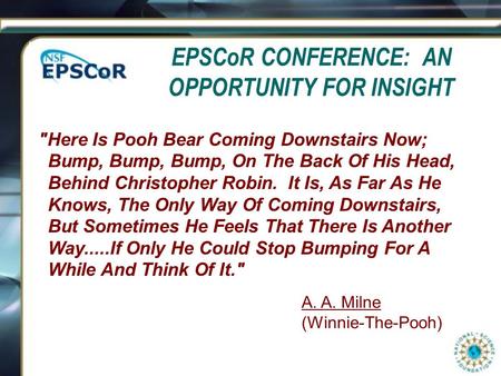 Here Is Pooh Bear Coming Downstairs Now; Bump, Bump, Bump, On The Back Of His Head, Behind Christopher Robin. It Is, As Far As He Knows, The Only Way.