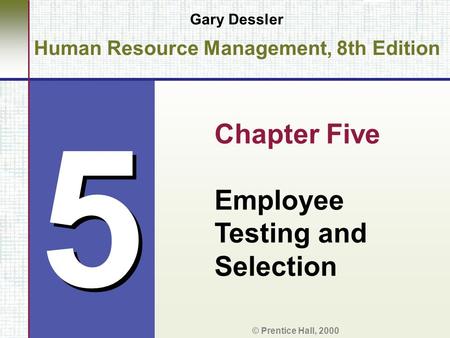 Human Resource Management, 8th Edition