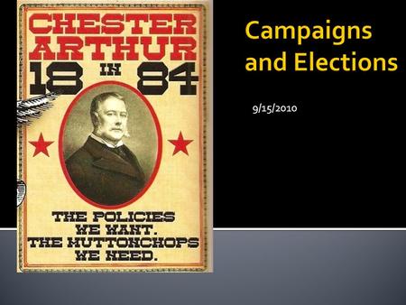 9/15/2010. Candidate announces plan to run for office. Candidate campaigns to win delegate support. Caucuses and primary elections take place.