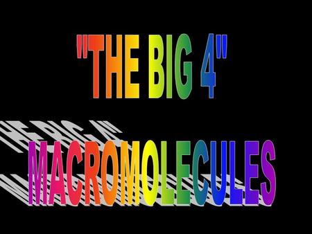 Before you can understand the topics in this unit there are some key vocabulary terms you need to know. MacromoleculePolymerMonomer.