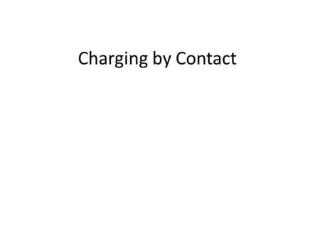 Charging by Contact. Hat hair and clingy cloths from the dryer are two everyday examples of static electricity. The static electricity is the result of.