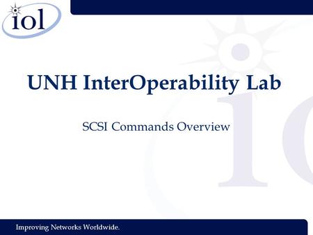 SCSI Commands Overview