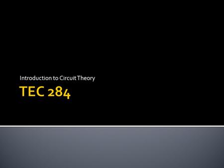 Introduction to Circuit Theory. Image Source: Wikipedia.