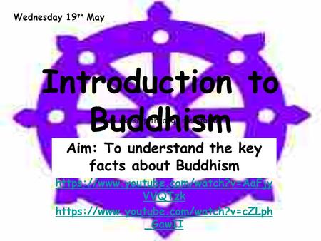 Introduction to Buddhism