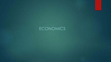 ECONOMICS. Economy Types There are four types of economy in the United States Agricultural Service Industrial Information.