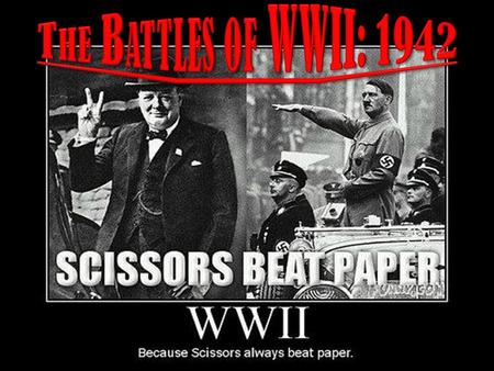 T ODAY ’ S A GENDA … R USSIA The German plan to launch another great attack in the early months of 1942. Why: – Hitler needs oil and resources to win.