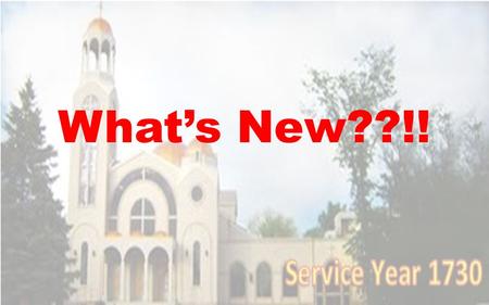 What’s New??!!. Age Groups  Preschool – KG2  Grade 1 – Grade 3  Grade 4 – Grade 6  Grade 7 – Grade 9  Grade 10 – Grade 12  Youth & Grads  Pre-servants.