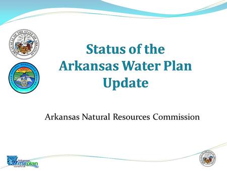 Arkansas Natural Resources Commission. The Major Technical and Planning Elements of the Water Plan Update 2 Regional and Institutional Setting Demand.