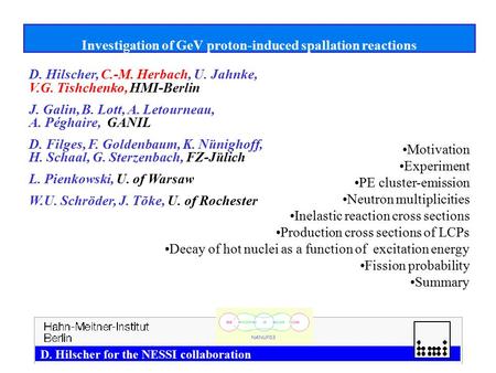 Investigation of GeV proton-induced spallation reactions