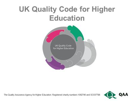 UK Quality Code for Higher Education