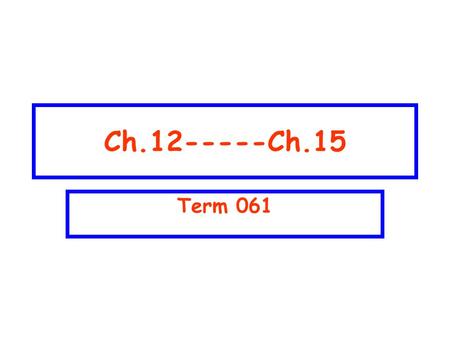 Ch.12-----Ch.15 Term 061. Ch-12  T061  Q16. The volume of a solid Aluminum sphere at the sea level is V = 1.0 m3. This sphere is placed at a depth of.