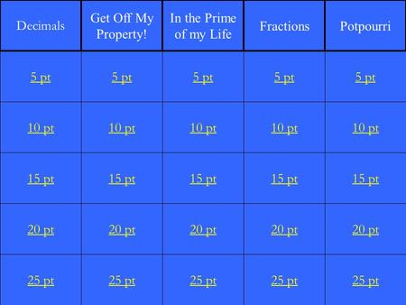 1 10 pt 15 pt 20 pt 25 pt 5 pt 10 pt 15 pt 20 pt 25 pt 5 pt 10 pt 15 pt 20 pt 25 pt 5 pt 10 pt 15 pt 20 pt 25 pt 5 pt 10 pt 15 pt 20 pt 25 pt 5 pt Decimals.