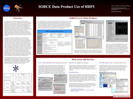 Data Access and Services EOS Data Gateway:  The EOS Data Gateway (EDG) is the interface for all Earth science data available.