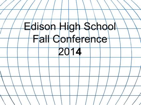 Edison High School Fall Conference 2014. F UNDRAISER ●Total Funds -Operation Christmas Child $824.26 ●Top Committee - 6th Legal ($94.20) ●Thank you to.