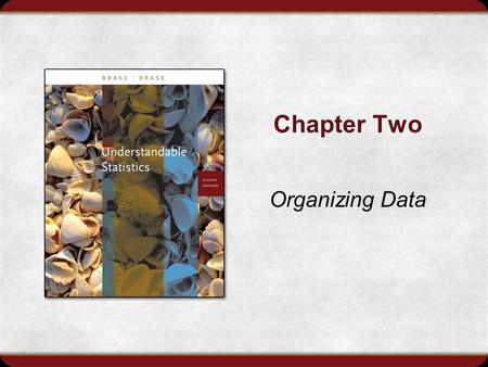 Chapter Two Organizing Data. Copyright © Houghton Mifflin Company. All rights reserved.2 - 2 Figure 2-1: Fuel Economy Standards for Autos.